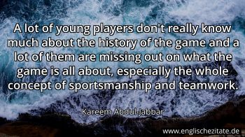 Englisches Zitat von Kareem Abdul-Jabbar als Bild
