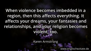 Englisches Zitat von Karen Armstrong als Bild