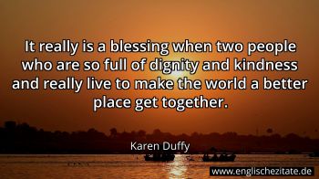 Englisches Zitat von Karen Duffy als Bild