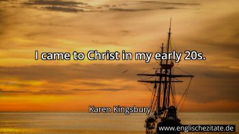 Englisches Zitat von Karen Kingsbury als Bild