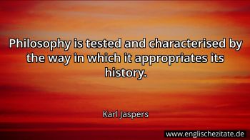 Englisches Zitat von Karl Jaspers als Bild