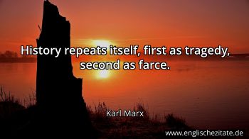 Englisches Zitat von Karl Marx als Bild