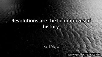 Englisches Zitat von Karl Marx als Bild