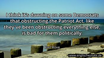 Englisches Zitat von Karl Rove als Bild