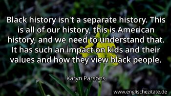 Englisches Zitat von Karyn Parsons als Bild