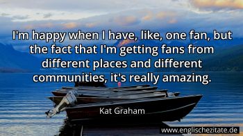 Englisches Zitat von Kat Graham als Bild