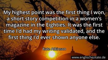 Englisches Zitat von Kate Atkinson als Bild