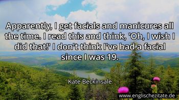 Englisches Zitat von Kate Beckinsale als Bild