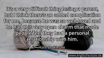 Englisches Zitat von Kate Beckinsale als Bild