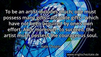 Englisches Zitat von Kate Chopin als Bild