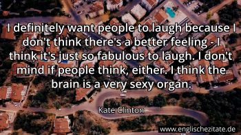 Englisches Zitat von Kate Clinton als Bild