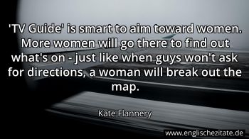 Englisches Zitat von Kate Flannery als Bild