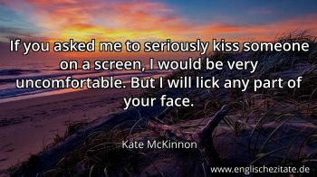 Englisches Zitat von Kate McKinnon als Bild