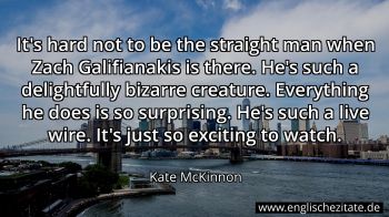 Englisches Zitat von Kate McKinnon als Bild