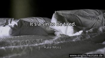 Englisches Zitat von Kate Moss als Bild