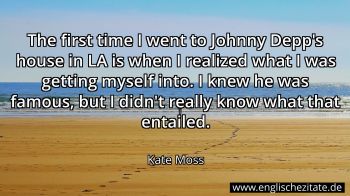 Englisches Zitat von Kate Moss als Bild