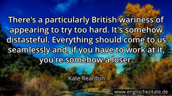 Englisches Zitat von Kate Reardon als Bild