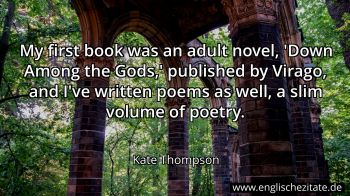 Englisches Zitat von Kate Thompson als Bild