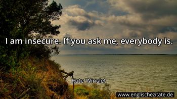 Englisches Zitat von Kate Winslet als Bild