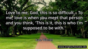 Englisches Zitat von Kate Winslet als Bild