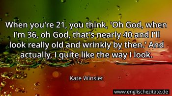 Englisches Zitat von Kate Winslet als Bild