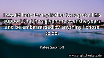 Englisches Zitat von Katee Sackhoff als Bild