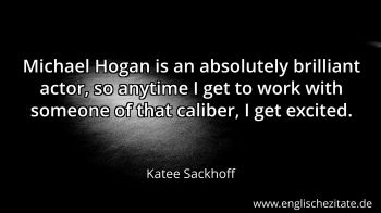 Englisches Zitat von Katee Sackhoff als Bild