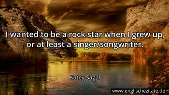 Englisches Zitat von Katey Sagal als Bild