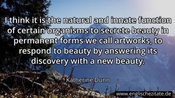 Englisches Zitat von Katherine Dunn als Bild