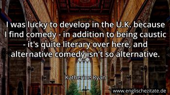 Englisches Zitat von Katherine Ryan als Bild