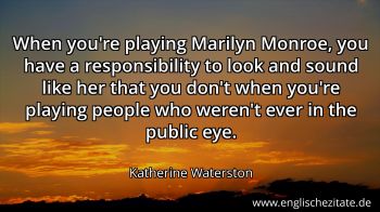 Englisches Zitat von Katherine Waterston als Bild