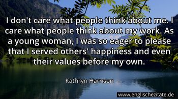 Englisches Zitat von Kathryn Harrison als Bild