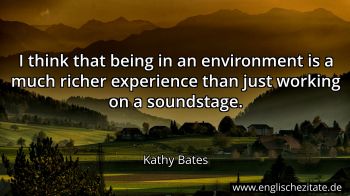 Englisches Zitat von Kathy Bates als Bild