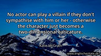 Englisches Zitat von Katie McGrath als Bild
