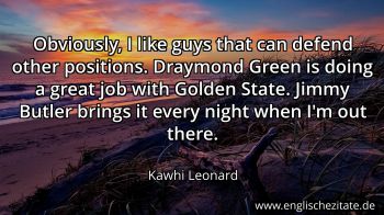 Englisches Zitat von Kawhi Leonard als Bild