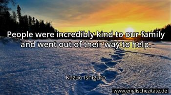 Englisches Zitat von Kazuo Ishiguro als Bild