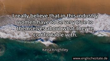 Englisches Zitat von Keira Knightley als Bild