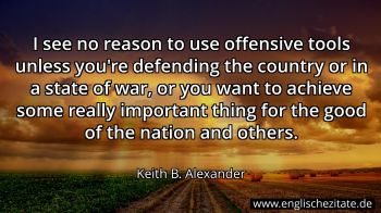 Englisches Zitat von Keith B. Alexander als Bild