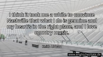 Englisches Zitat von Keith Urban als Bild