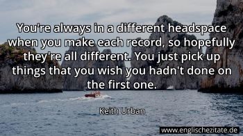 Englisches Zitat von Keith Urban als Bild