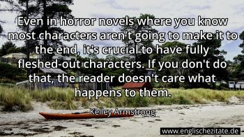 Englisches Zitat von Kelley Armstrong als Bild