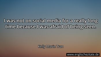 Englisches Zitat von Kelly Marie Tran als Bild