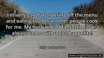 Englisches Zitat von Kelly Rutherford als Bild