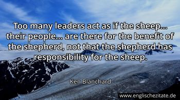 Englisches Zitat von Ken Blanchard als Bild