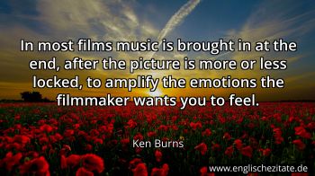 Englisches Zitat von Ken Burns als Bild