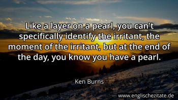 Englisches Zitat von Ken Burns als Bild