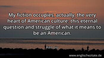Englisches Zitat von Ken Liu als Bild