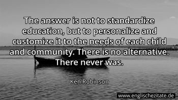 Englisches Zitat von Ken Robinson als Bild