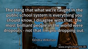Englisches Zitat von Kendra Wilkinson als Bild