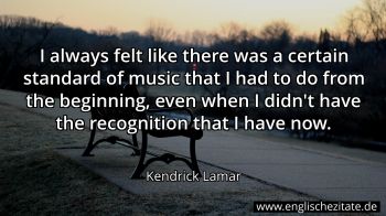 Englisches Zitat von Kendrick Lamar als Bild